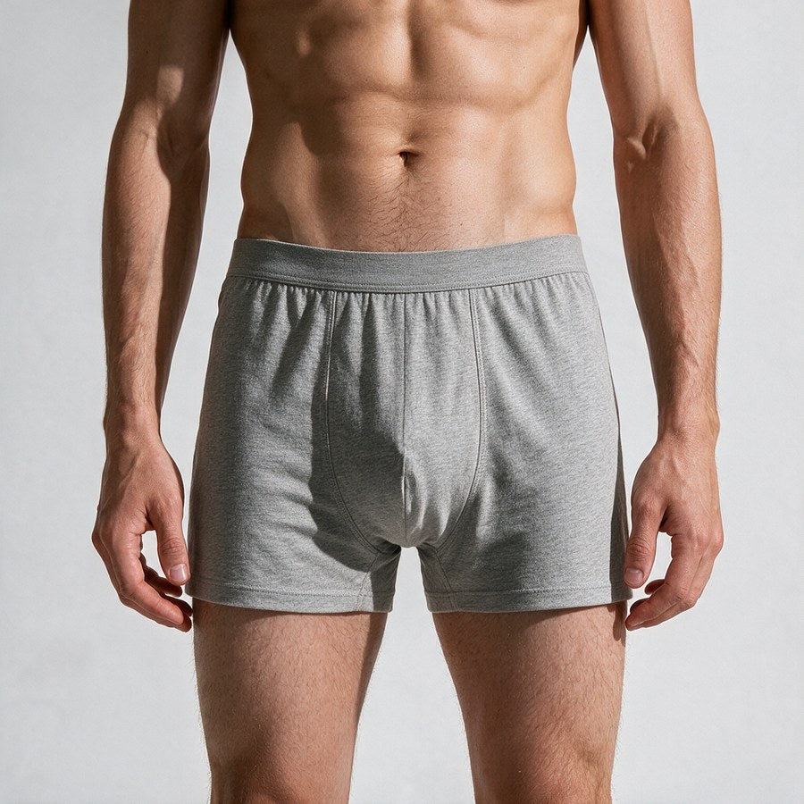 Boxer en coton classique porté