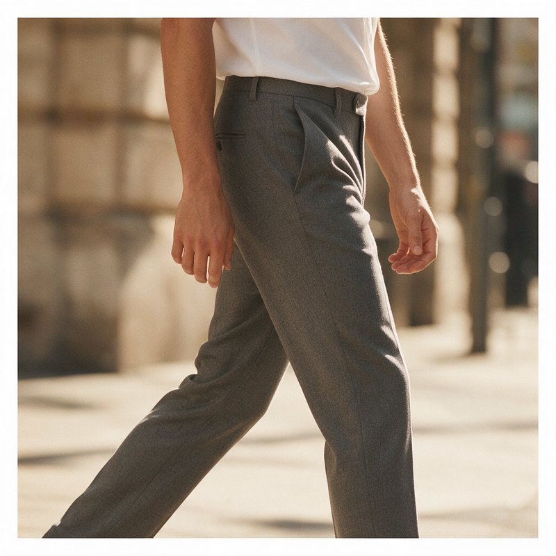 Homme qui marche en ville